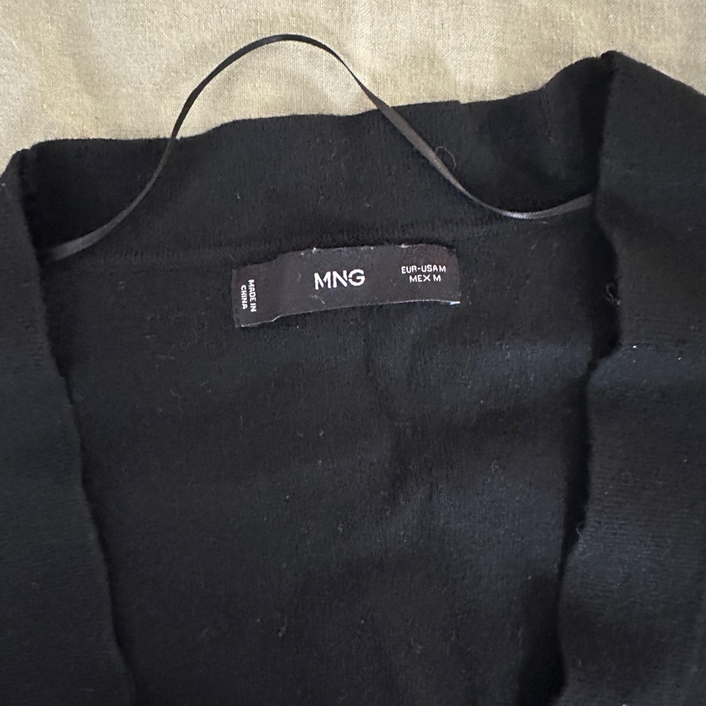 Mango Black Cardigan
